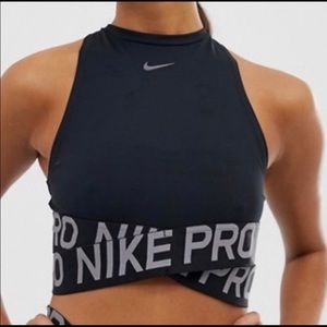 Nike Pro Dry-Fit Racerback Crop Training Top